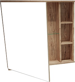 Grossman Мебель для ванной Форта 80 подвесная дуб галифакс – фотография-11